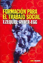 Formacin para el trabajo social