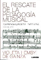 El rescate de la pedagoga musical