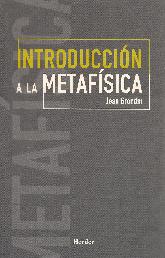 Introduccion a la metafisica