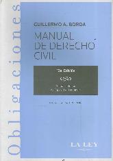 Manual de derecho civil Obligaciones