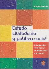 Estado ciudadania y politica social