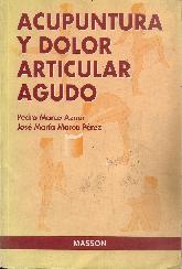 Acupuntura y dolor articular agudo