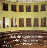 Manzana de las Luces Sala de Representantes Buenos Aires 1822-1883