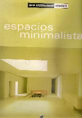 Espacios minimalistas