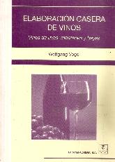 Elaboracion casera de vinos