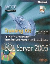 SQL Server 2005 Training Kit Optimizacion y mantenimiento de una solucion de administracion de base