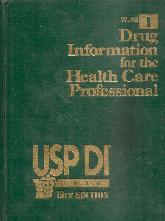Drug Information for de Health Care Professional USP DI Vol I