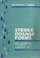 Sterile Dosage Forms