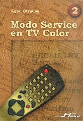 Modo  service en TV color 2