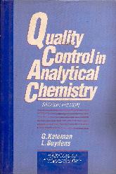 Quality control in analytical chemistry