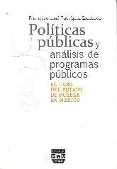 Políticas Públicas y Análisis de Programas Públicos