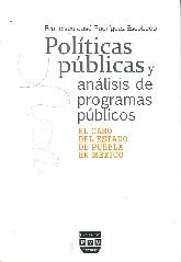 Polticas Pblicas y Anlisis de Programas Pblicos