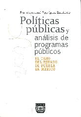 Polticas Pblicas y Anlisis de Programas Pblicos