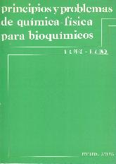 Principios y problemas de qumica - fsica para bioqumicos