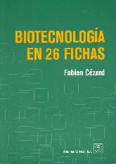 Biotecnologa en 26 fichas