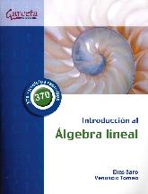 Introduccin al lgebra Lineal