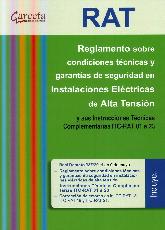 RAT Reglamentos sobre Condiciones Tcnicas y garantas de seguridad en Instalaciones Elctricas