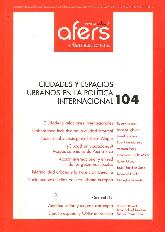 Afers 104 Ciudades y espacios urbanos en la poltica internacional