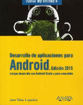 Desarrollo de aplicaciones para Android. Edicin 2015