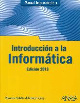 Introduccin a la Informtica. Edicin 2013