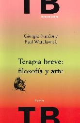 Terapia breve: filosofa y arte