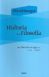 Historia de la filosofa Tomo 3 Hirschberger