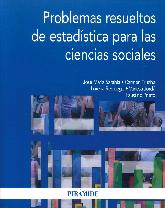 Problemas resueltos de estadstica para las ciencias sociales