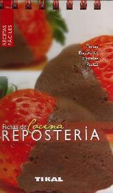 Fichas de Cocina Repostera Recetas Fciles