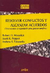 Resolver Conflictos y Alcanzar Acuerdos