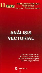 Formulario de análisis vectorial