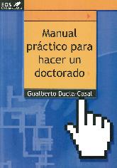 Manual prctico para hacer un doctorado