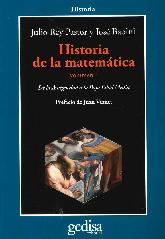 Historia de la Matemtica Vol I De la antiguedad a la baja edad media