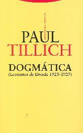 Dogmtica (Lecciones de Dresde 1925-1927)