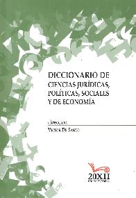 Diccionario de Ciencias Jurdicas, Polticas, Sociales y de Economa
