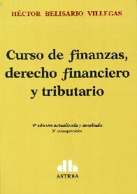 Curso de finanzas, derecho financiero y tributario