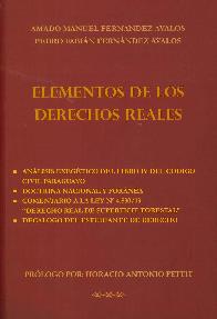 Elementos de los Derechos Reales
