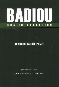 Badiou Una Introduccin