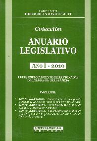 Anuario Legislativo Ao I 2010