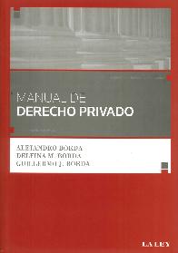 Manual de Derecho Privado