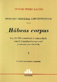 Hbeas Corpus Derecho Procesal Constitucional