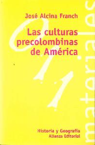 Las culturas precolombinas de Amrica