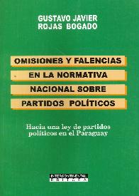 Omisiones y Falencias en la Normativa Nacional sobre Partidos Polticos
