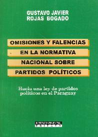 Omisiones y Falencias en la Normativa Nacional sobre Partidos Polticos