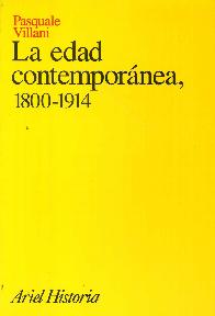 La edad contempornea, 1800-1914