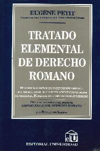 Tratado elemental de derecho romano