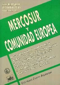 Mercosur y Comunidad Europea