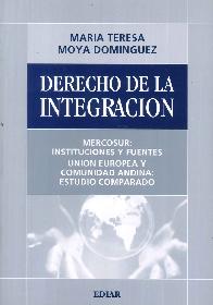 Derecho de la Integracin