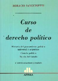 Curso de Derecho Poltico