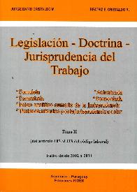 Legislacin Doctrina Jurisprudencia del Trabajo - 2 Tomos