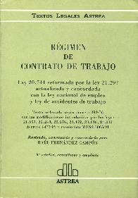 Regimen de contrato de trabajo